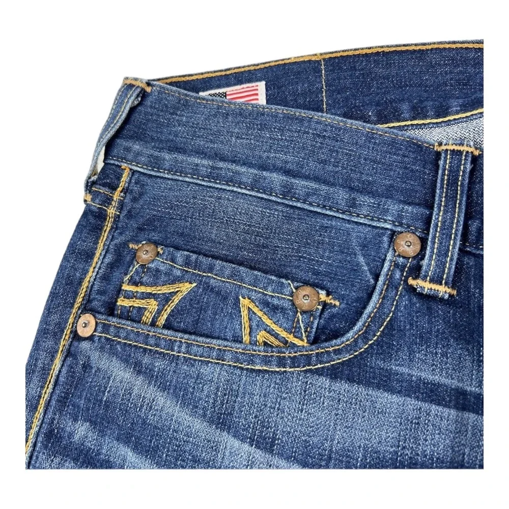 NWT‎ True Religion Blue Jackson Titan Slim Cotton 5 Pocket Jeans Mens Size 38X34